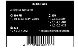 WERA 105650 334/6 PL+PH Kraftform Plus