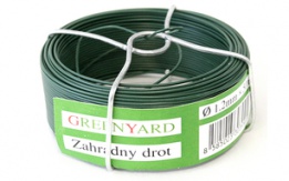 Drôt PVC 1,6mm zelený