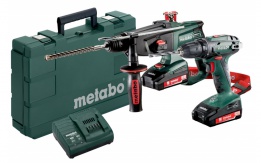 Metabo COMBO SET 2.3.2 18 V AKUMULÁTOROVÉ STROJE V SADE KHA 18 LTX + BS 18