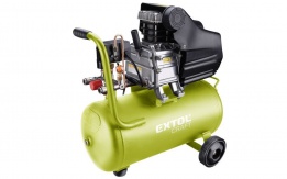 EXTOL CRAFT 418201 Kompresor olejový 24l, 1100W