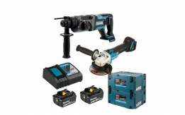 MAKITA DLX2153TJ1 aku sada DHR241+DGA504