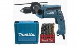 Makita HP1641K1X Vŕtačka príklepová