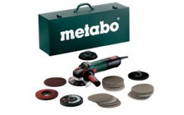 Metabo uhlová brúska WEV 15-125 Quick Inox SET