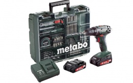 Metabo Aku vŕtací skrutkovač BS 18 Set + kufor