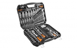 NEO TOOLS gola sada 1/4"+3/8"+1/2" 219-dielna 08-671