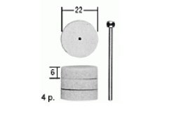 PROXXON 28296 Elastické leštiace kotúče