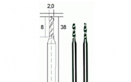 PROXXON 28328 Tvrdokovové mikro vrtáky